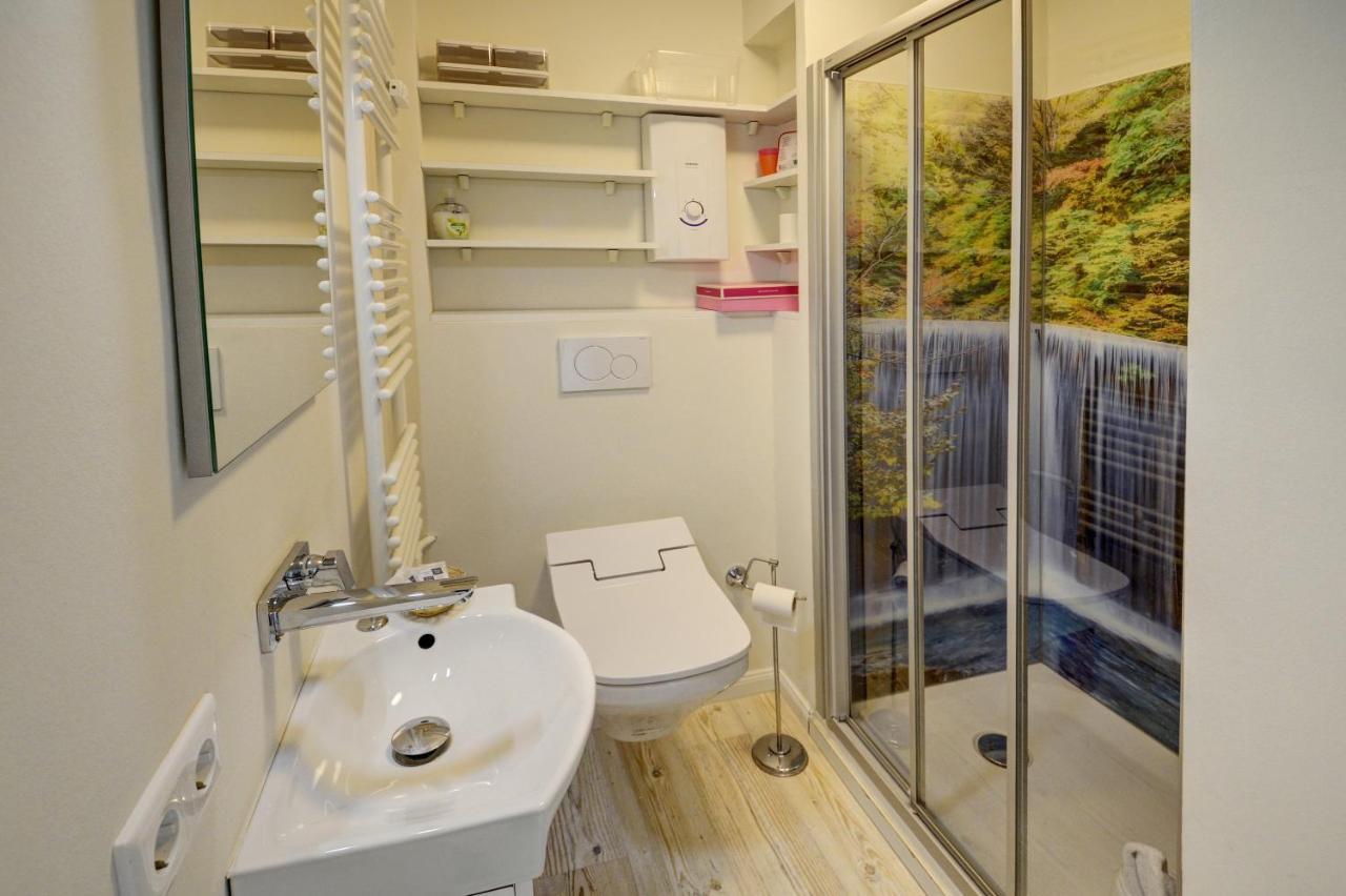 Fewo1846 - Flensview - Komfortables Studioapartment Mit Balkon Und Hafenblick فلنسبورغ المظهر الخارجي الصورة